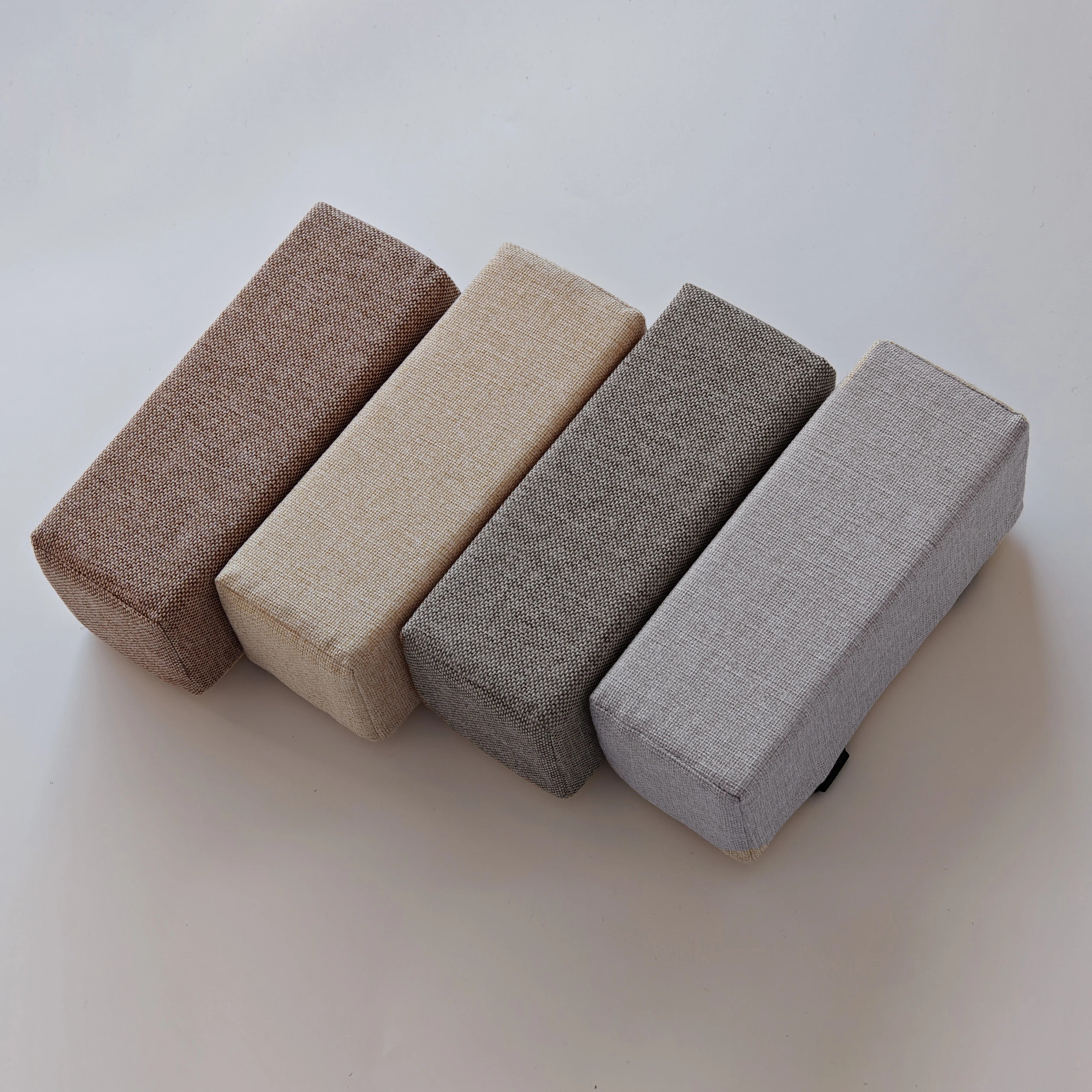 1/2pcs Cotton Linen Armrest Pads with Foam,Elbow Pillow Cushion for Office Chair - Chair Arm Rest Support Cover for Elbow Relief Oasis Select