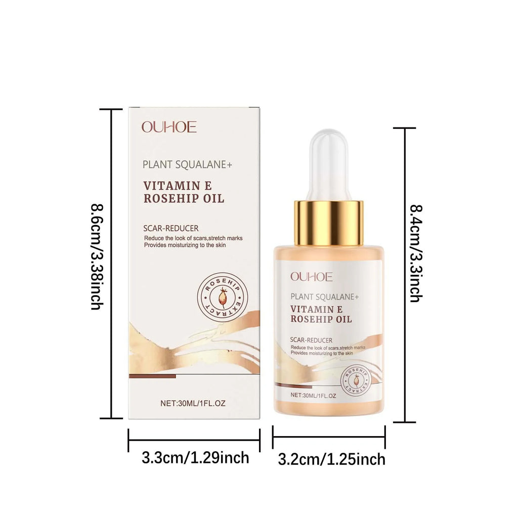Moisturizing Squalane Rosehip Face Oil Lifting Firming Fade Fine Lines Smoothing Nourishing Skin Rejuvenation Facial Care Oil Oasis Select