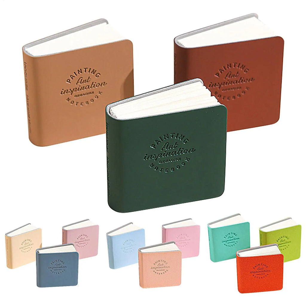 Sketchbook 3Pcs Pocket Drawing Book Blank Water Color Thick Paper Mini Sketchbook 48sheets Marker Painting Paper Art Supplies Oasis Select