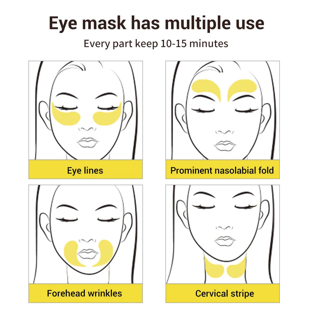 LANBENA Collagen Eye Masks – Dark Circles & Puffiness Patches Eye Mask Patches Oasis Select