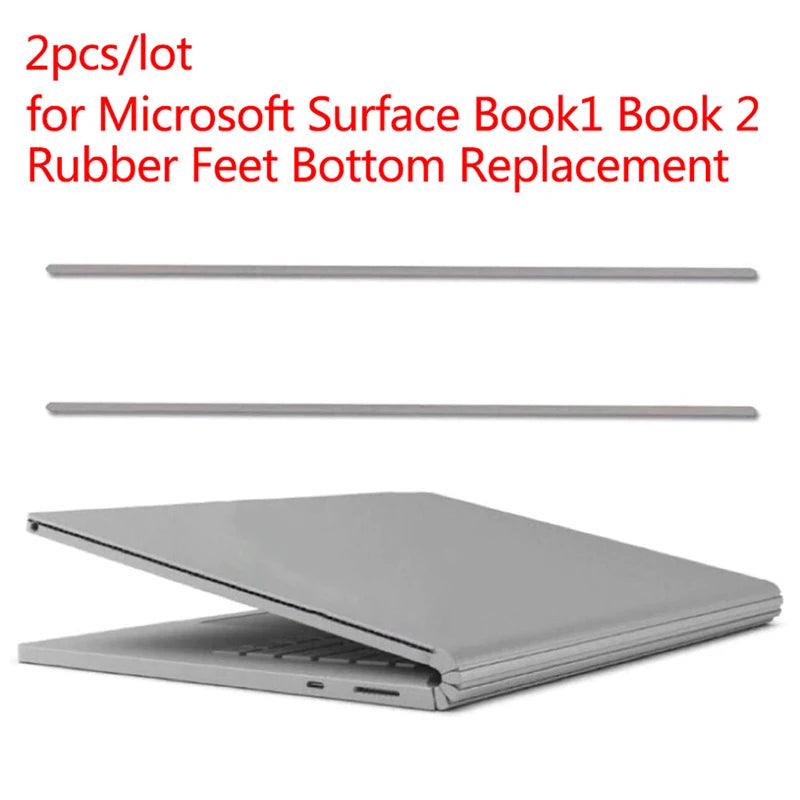 Surface Book 1 & 2 Replacement Rubber Feet – 2-Pack Adhesive