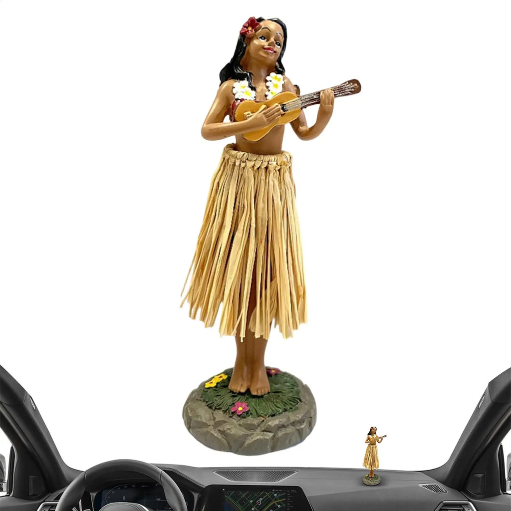 Hawaiian Dancer Dashboard Doll – Bobbing Car Decor Figure