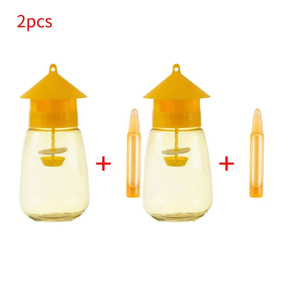Trap Fruit Stalls Melon Fruit Insects Fruit Fly Bee Armyworm Attract Trap Agent it Fly Killer Catcher Orchard Insect Trap Oasis Select 2pcs