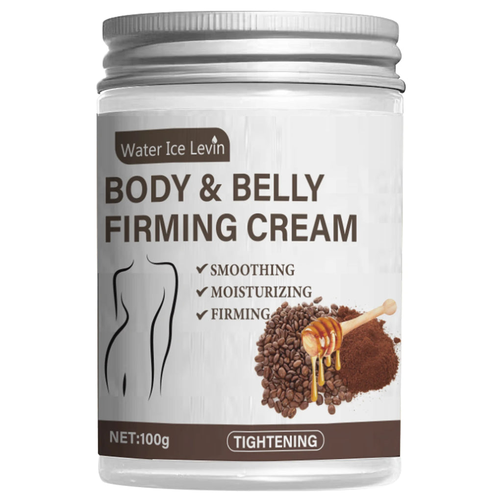 Caffeine Collagen Firming Cream - 100g, Contains Caffeine and Coconut Oil, Rich in Vitamin E, Fragrance-Free, Tightens and Lifts the Abdomen, Thighs, Buttocks, Arms, All Skin Types, Hypoallergenic, Whitening Effect Oasis Select One Bottle 100g
