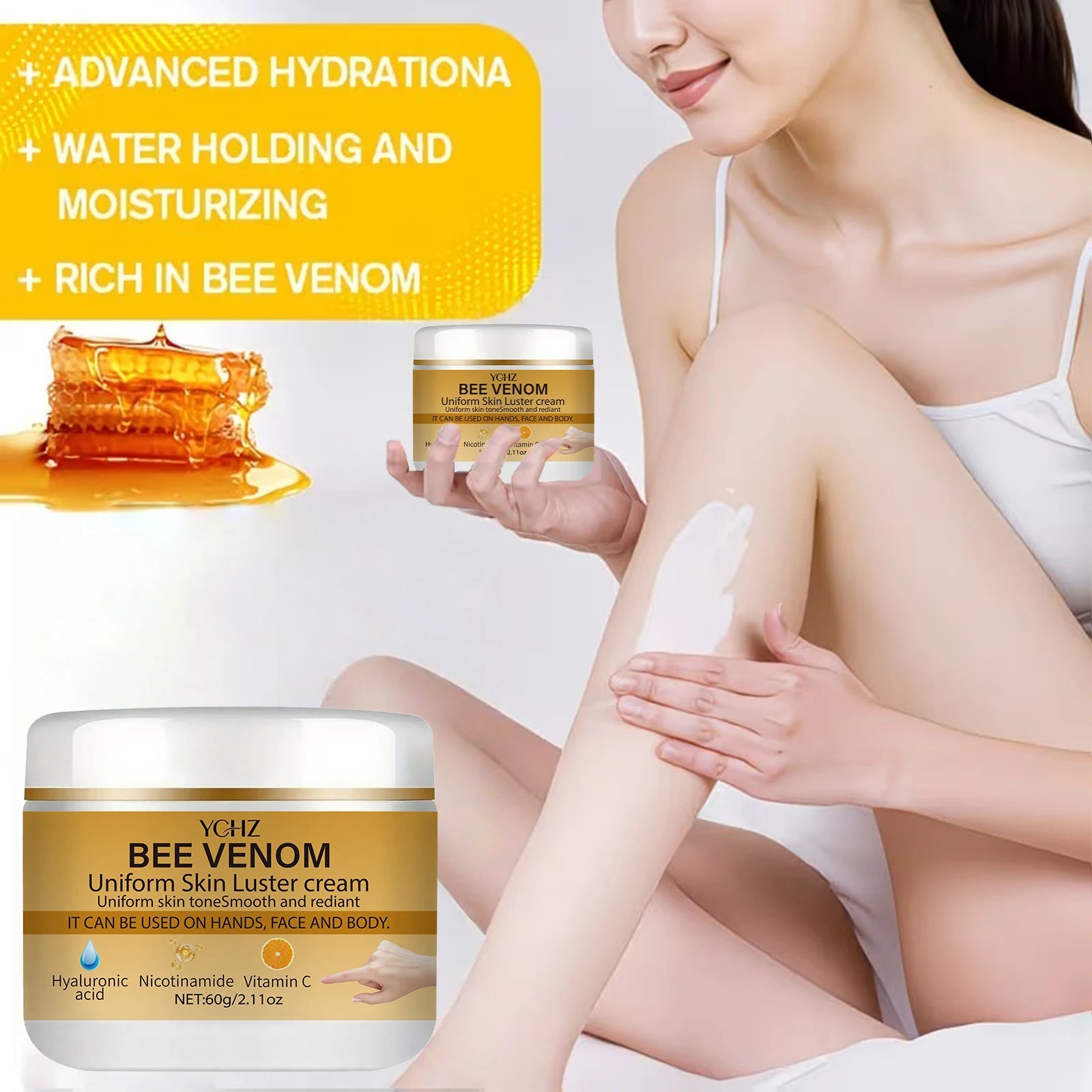 Bee Venom Brightening Cream – Dark Spot & Skin Tone 60g