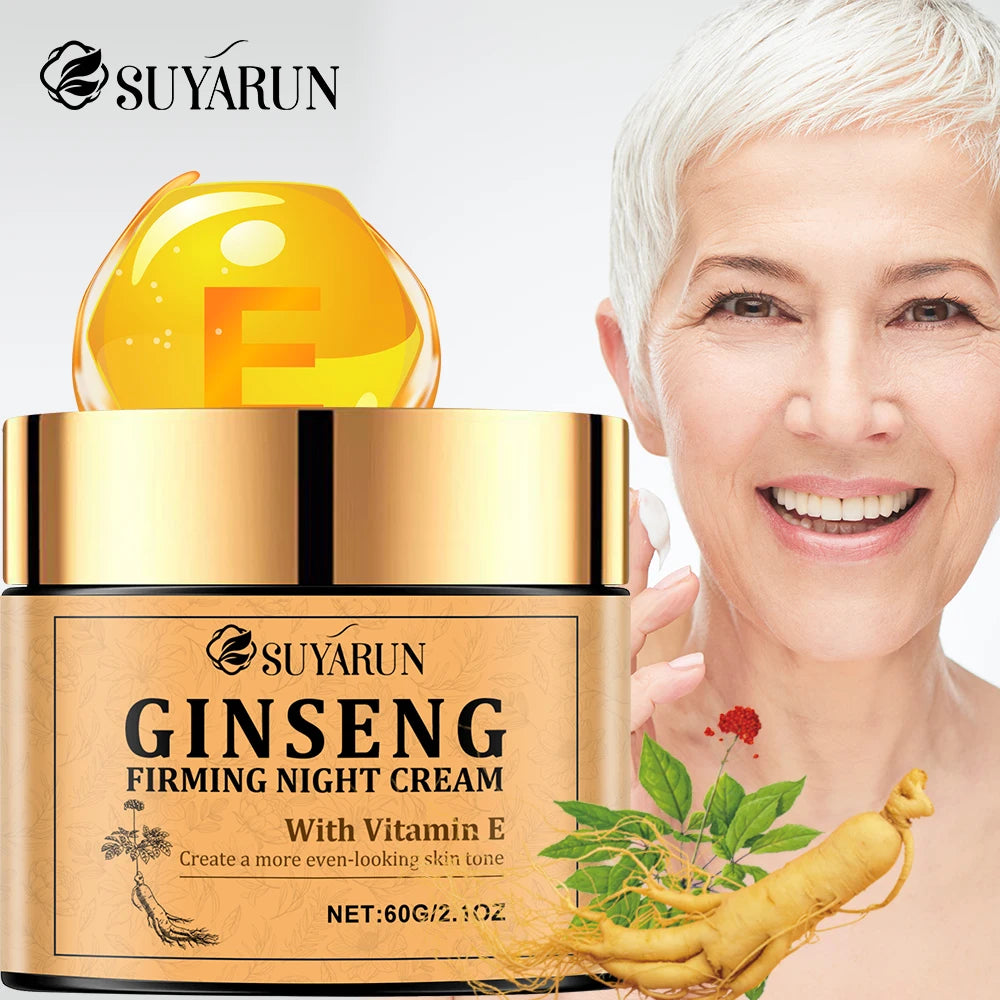 SUYARUN Ginseng Firming Night Cream with Retinol | Anti-Aging Night Cream Oasis Select