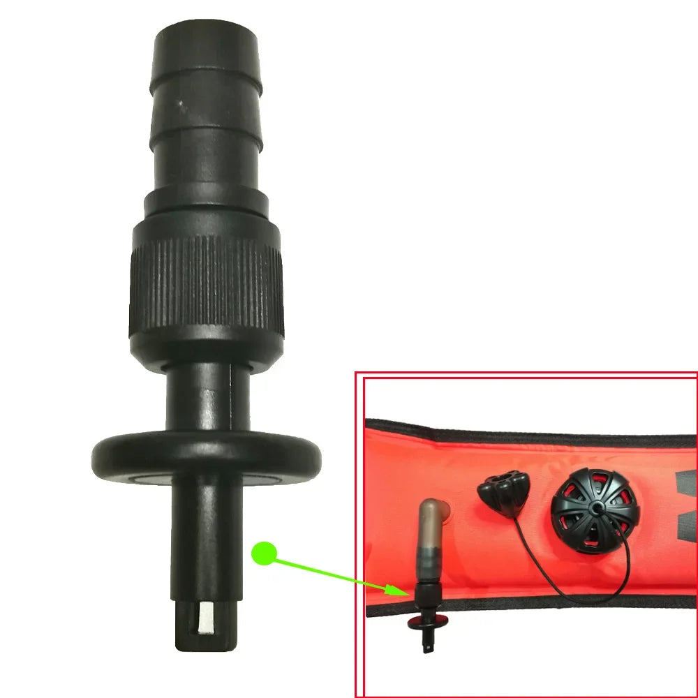 Mouthpiece Valve for Scuba Diving Surface Marker Signal Tube Oral SMB Replacement Oasis Select Default Title