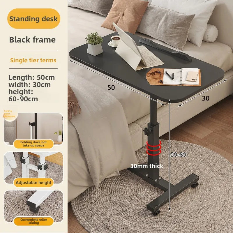 Multi-functional Bedside Table Removable Computer Desk Bedroom