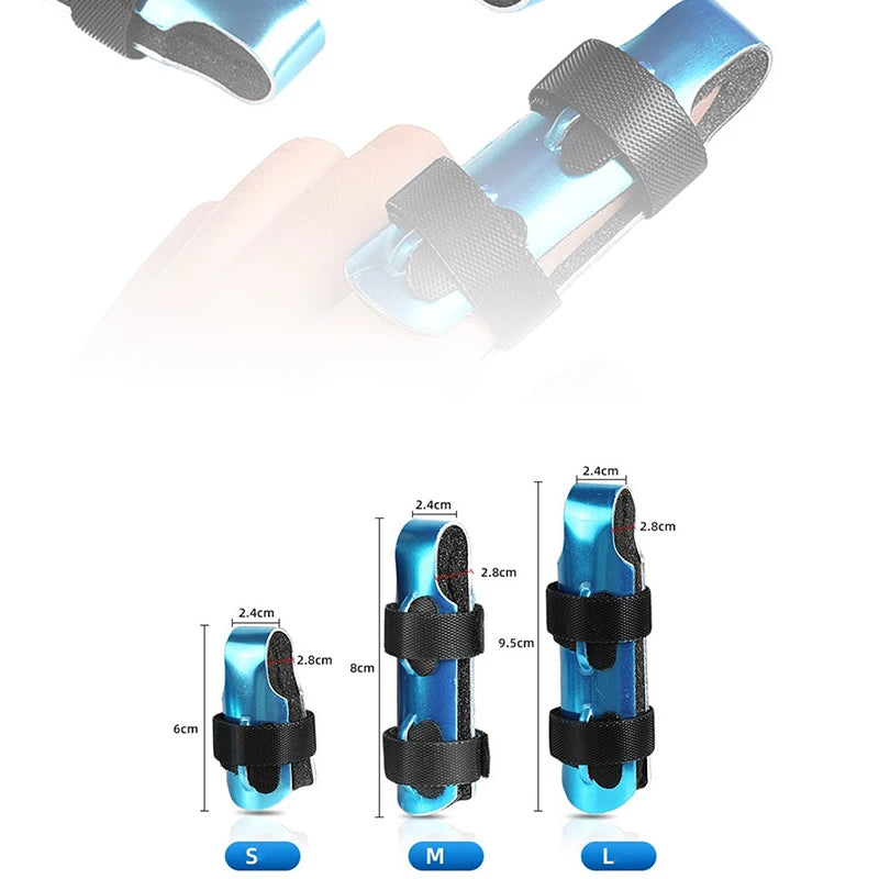 Adjustable Aluminum Foam Finger Splint with Closure - Lightweight Breathable Hand Support Bracket for Enhanced Stability Oasis Select