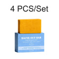 Body Cleansing Soap Back Acne Care Moisturizing Brightening Body Wash Bar Deep Clean Removes Odors Smooth Skin Shower Soap 100g Oasis Select 4 PCS