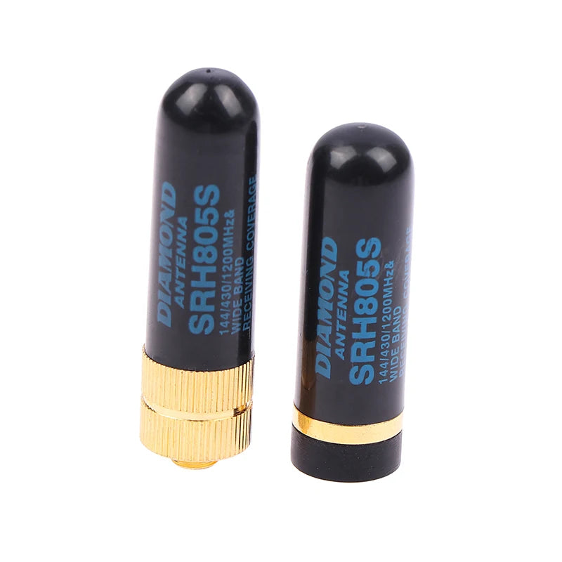 SMA-M/SMA-F Dual Band Antenna UHF+VHF SRH805S Walkie Talkie For Baofeng/YAESU 136-174MHz & 400-520MHz Oasis Select