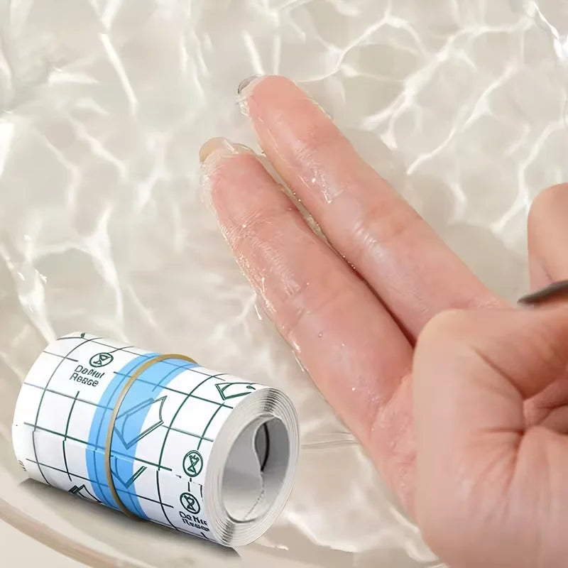 1 Roll Security labor protection finger cover, transparent self-adhesive finger cover, finger wrapping tape, PU waterproof tape Oasis Select