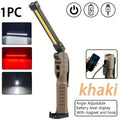 Folding COB XPE LED Work Light – USB Rechargeable & SOS Torch