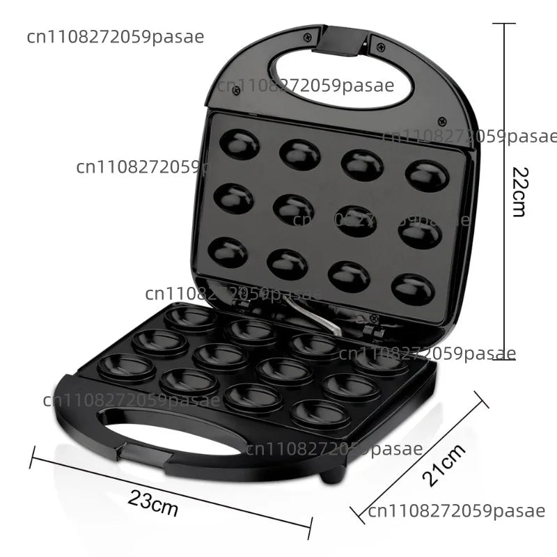 Electric Waffle Iron & Pancake Maker – Double-Sided Sandwich Toaster
