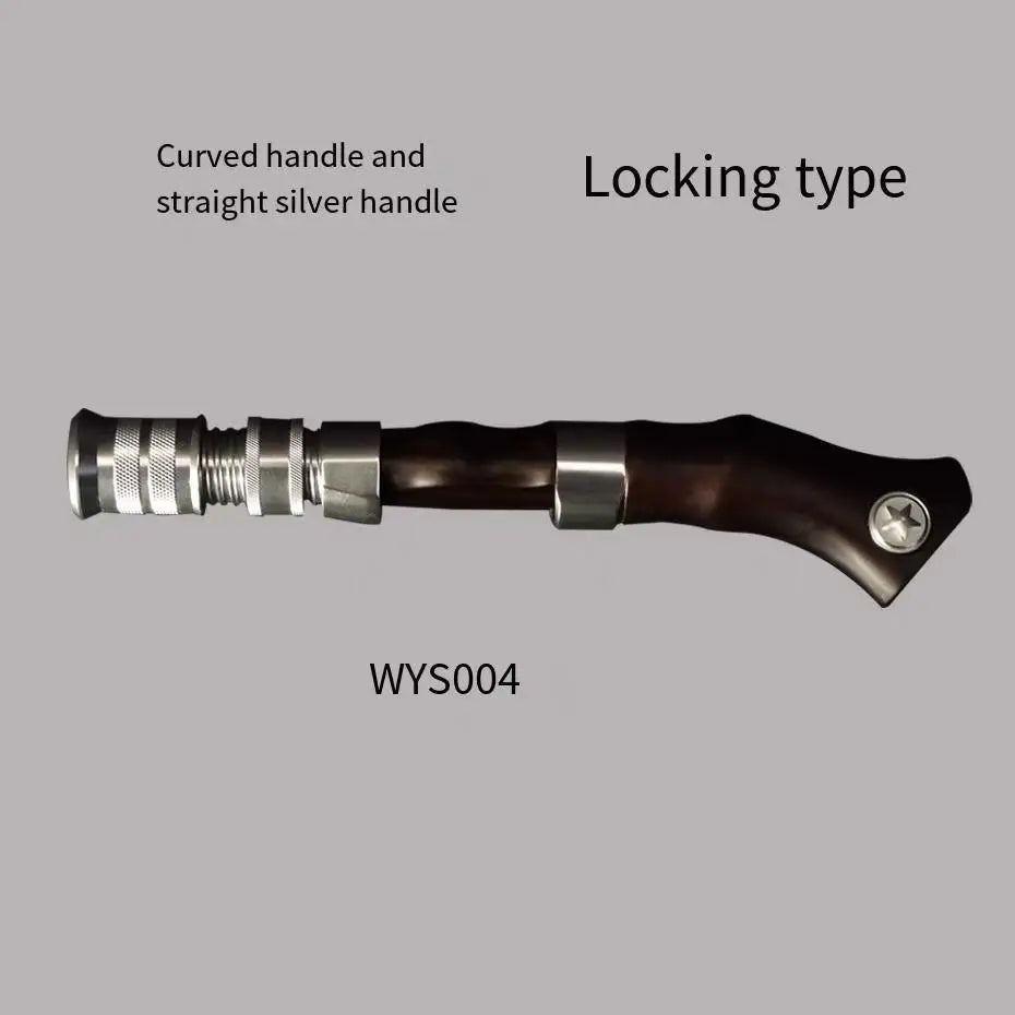 Makou white trout sinking handle CNC precision machining solid wood curved handle locking handle Oasis Select 7