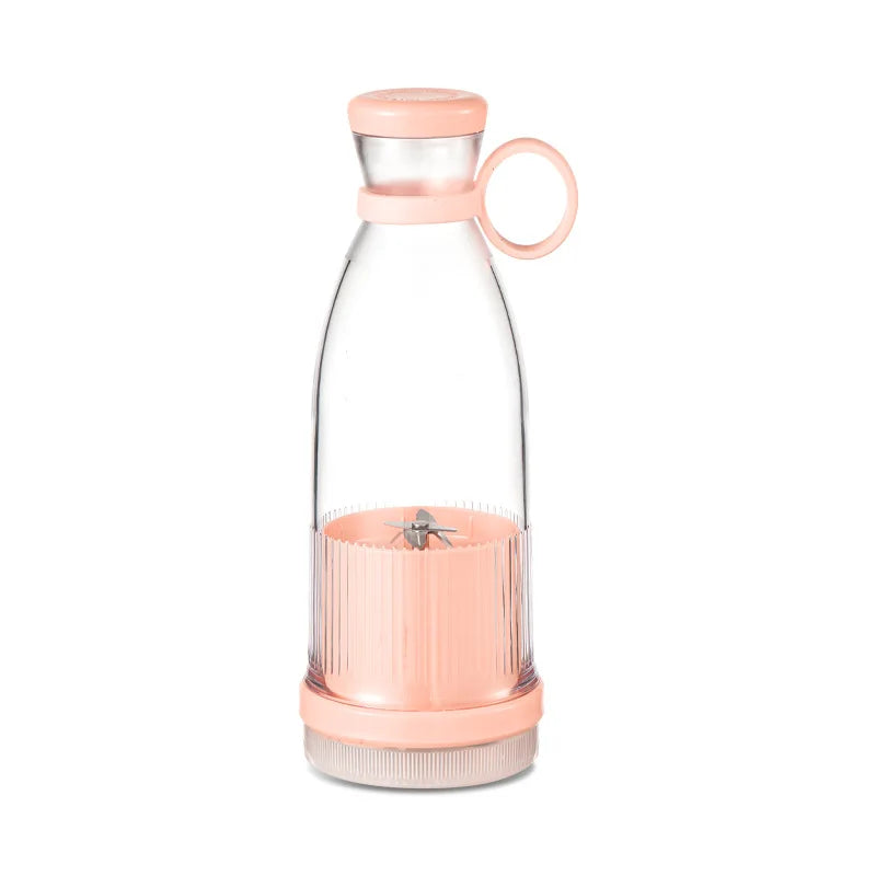 Electric Orange Juicer Bottle Portable Juicer Blender Wireless Fresh Juice Extractors Mixer Kitchen Fruit Squeezer Blender Oasis Select Pink