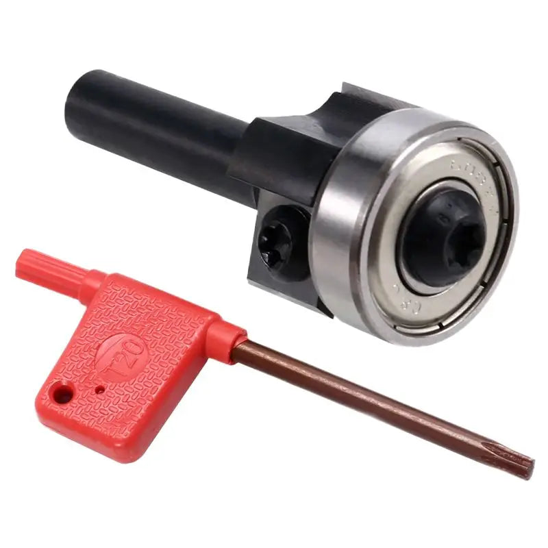 LIKE WISH 8Mm Double Edge Milling Cutter With Bearing Flush Trim Router Bit For Woodworking Hand Making Drawer Tool 8X22x12mm Oasis Select