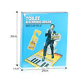 Mini Golf Putting Green Set Funny Toilet Golf - Indoor Sports Game for Adults Leisure Entertainment Bathroom Toilet Piano Basin Oasis Select 1set-Toilet piano