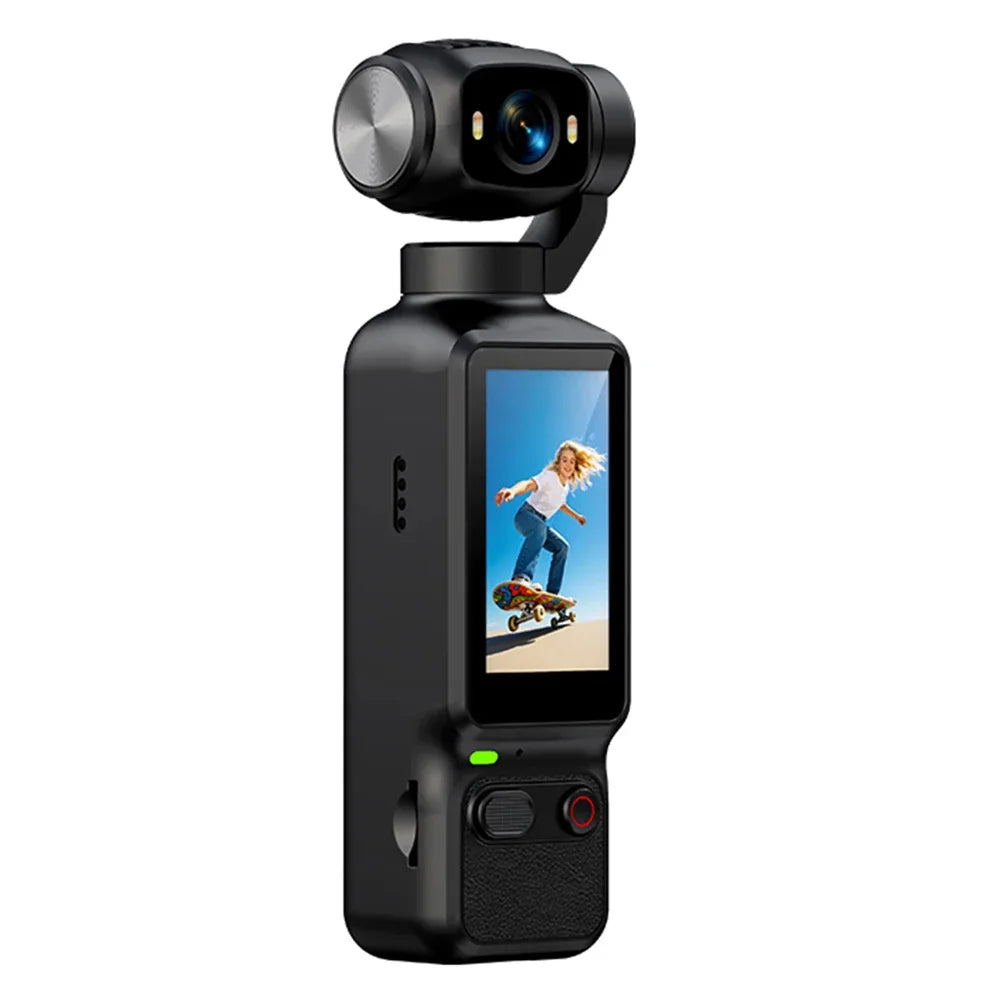 1080P Pocket Sports Camera | 180° Lens & Face Tracking