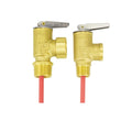 Durable Brass Safety Valve, Adjustable Pressure Relief Valve, Protects Against Overpressure In Closed Water Systems Oasis Select DN20