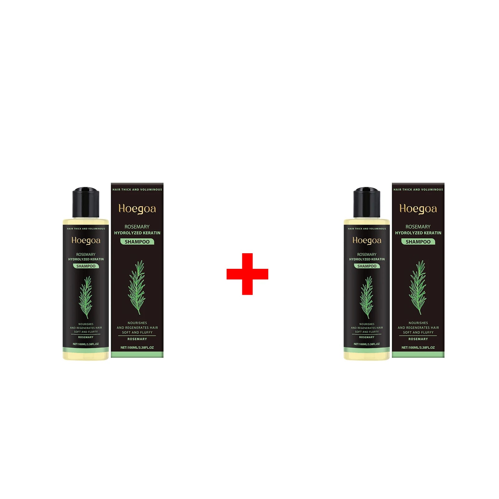 Rosemary Shampoo Soothing Scalp Anti Dandruff Oil Control Hair Regrowth Repair Frizzy Damaged Split Ends Hair Cleaning Shampoo Oasis Select 2pcs