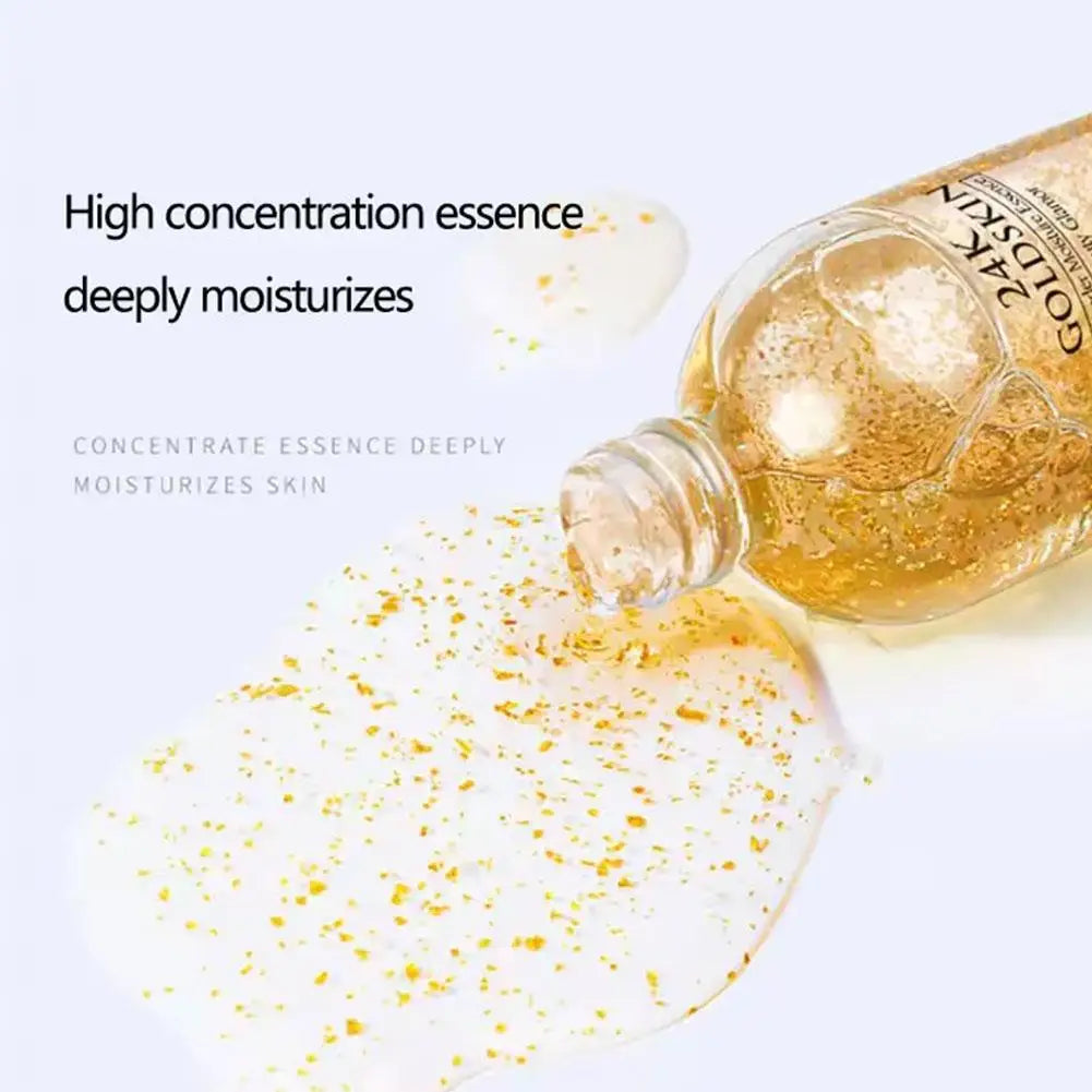 24K Gold Face Serum – Anti-Aging, Brightening & Moisturizing Gold Face Serum Oasis Select