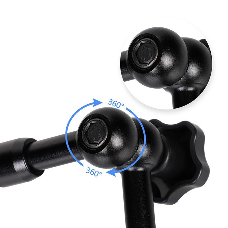 11 Inch Adjustable Friction Articulating Magic Arm + Clamp For Camera LCD Monitor LED Flash Light Studio Camera Accessories Oasis Select