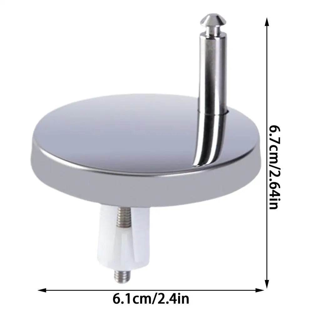 2Pcs Toilet Seat Hinges Universal Seat Top Fix Hinge Stainless Steel Replacement Toilet Seat Parts Mounting Connector Attachme Oasis Select 2Pcs