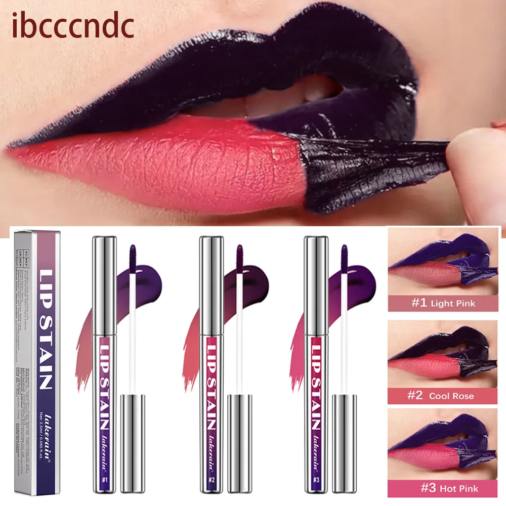 Korean Matte Lip Tint Peel-Off Waterproof Lip Stain | Lakerain