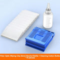Fiber Optic Wiping Clip – Dust-Free Cotton Oil & Water Removal