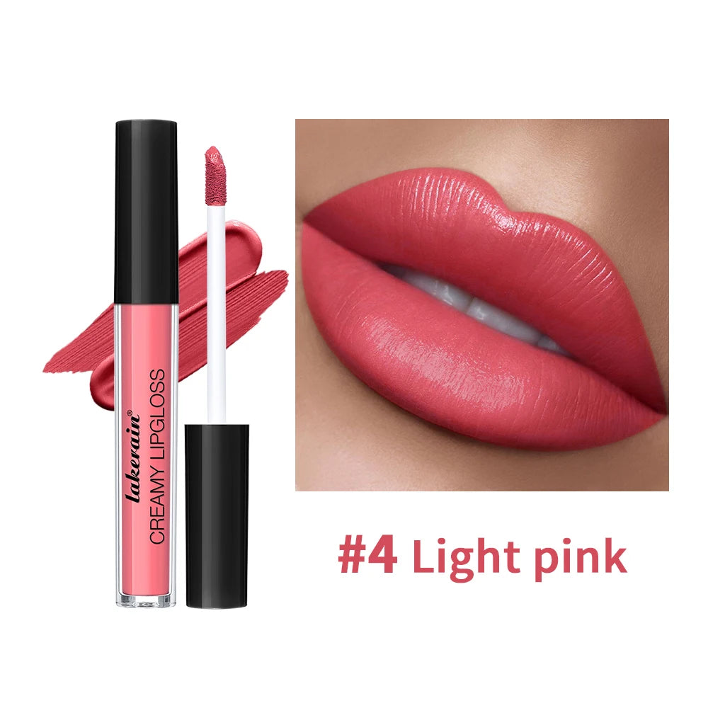 Waterproof Lip Gloss Set – 8 Shades, Vitamin E & Shea Butter