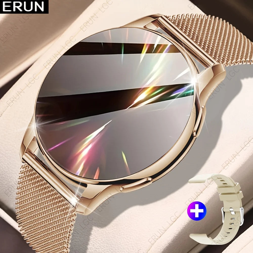 ERUN Smartwatch – Round Screen, Wireless Calls & Sports Mode