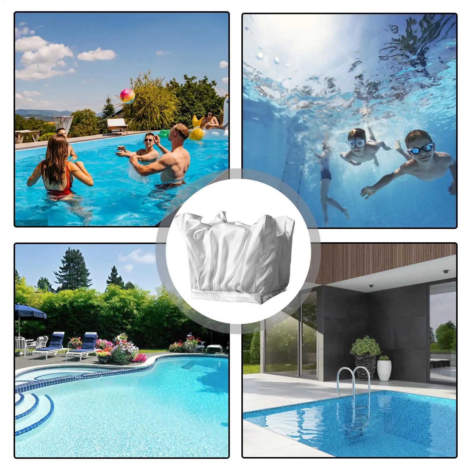 1pc Pool Cleaner Replacement Fine Filter Bag Compatible For Aquabot Pool Filter Cleaner Fine Mesh Filter Replacement Bag Oasis Select