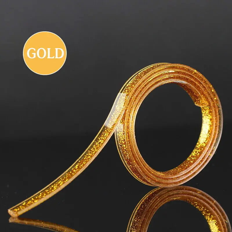 6M Ceramic Tile Gap Tape Kitchen Bathroom Waterproof Beautiful Seam Self-Adhesive Sticker Wall Floor Gap Line Decorative Strip Oasis Select Gold CHINA