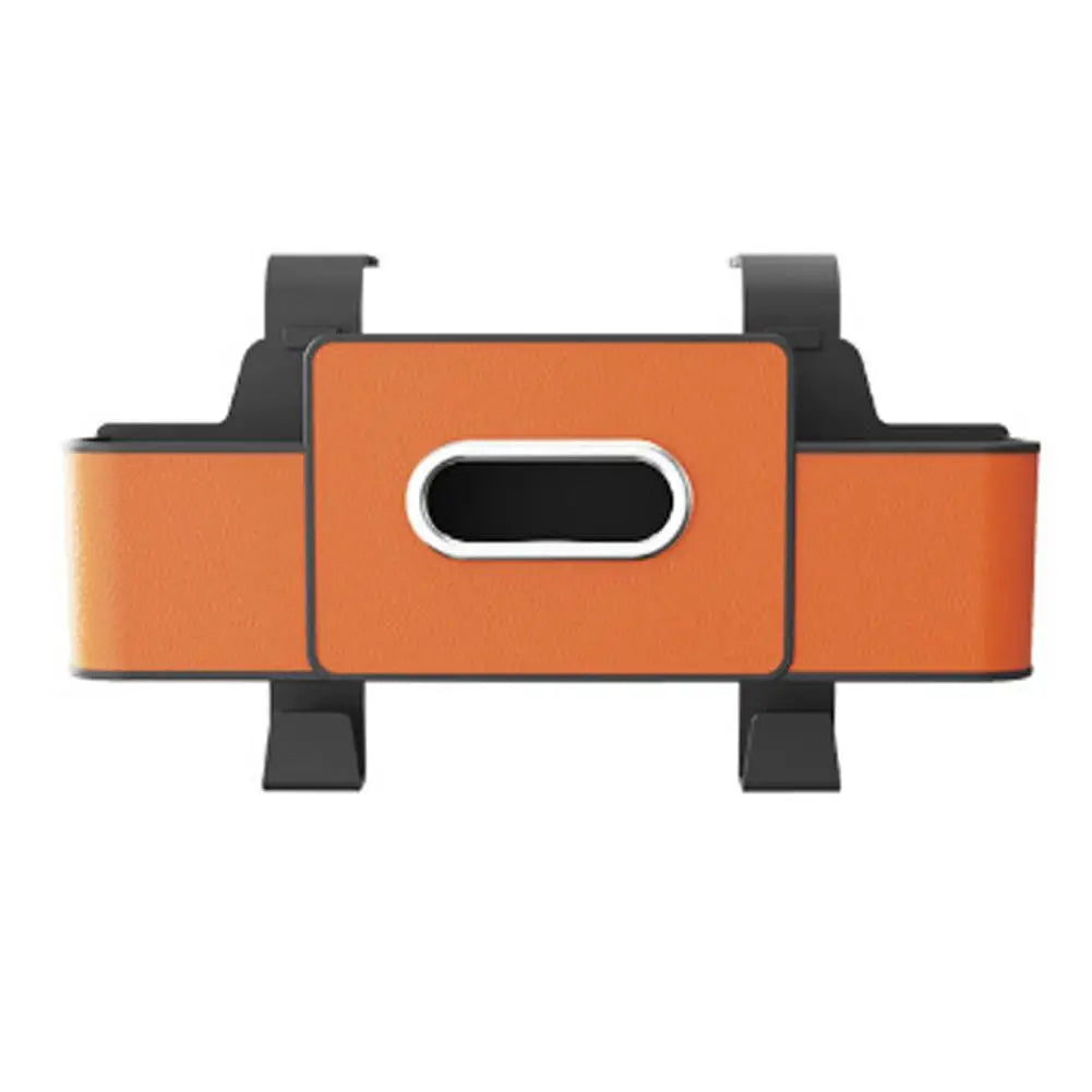 Car Backseat Organizer Storage Box With Cup Holder Tissue Box & Phone Stand 4-in-1 Hanging Seat Hook Car Accessories Oasis Select orange
