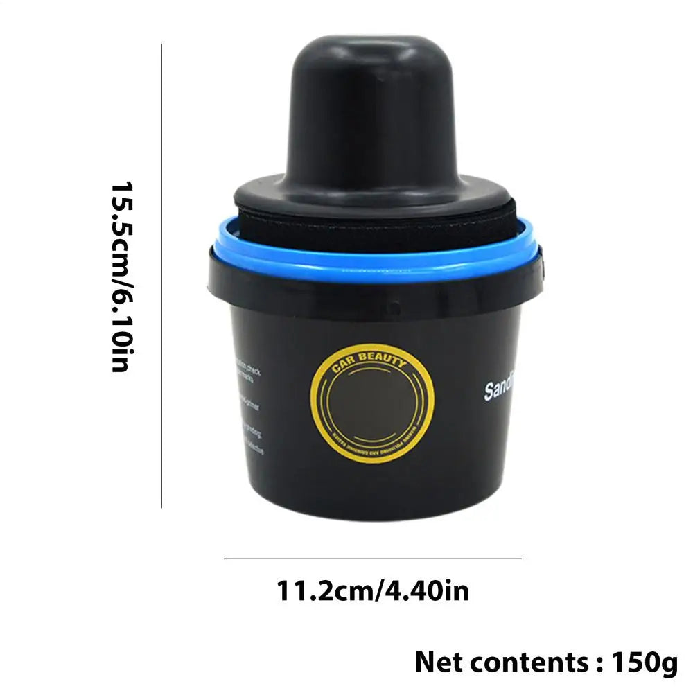 Sanding Guide Coat Powder Leak-Proof Black Guide Coat Powder Reusable Portable Tool with Handle Multipurpose Dry Guide Coat Oasis Select 150g
