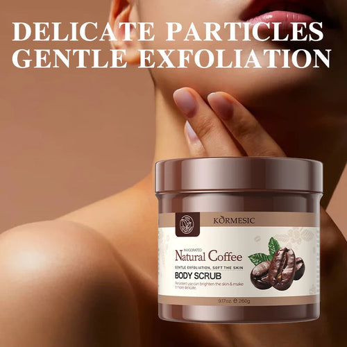 260g Coffee Body Scrub – Caffeine, Exfoliate & Brighten Skin Coffee Body Scrub Oasis Select Default Title