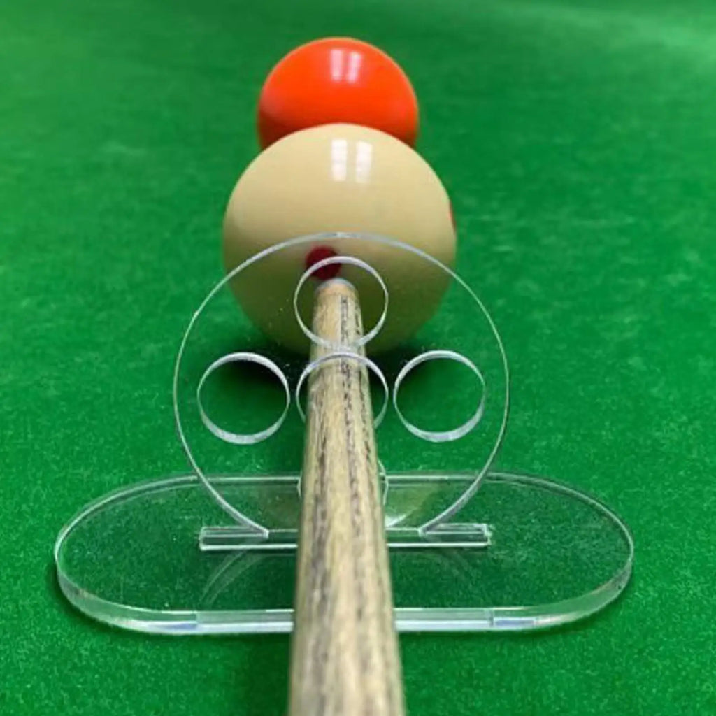 Billiards Rod Training Aids Pool Table Stick Practice 5 Holes Stable Pool Cue Accuracy and Club Control Trainer for Beginners Oasis Select