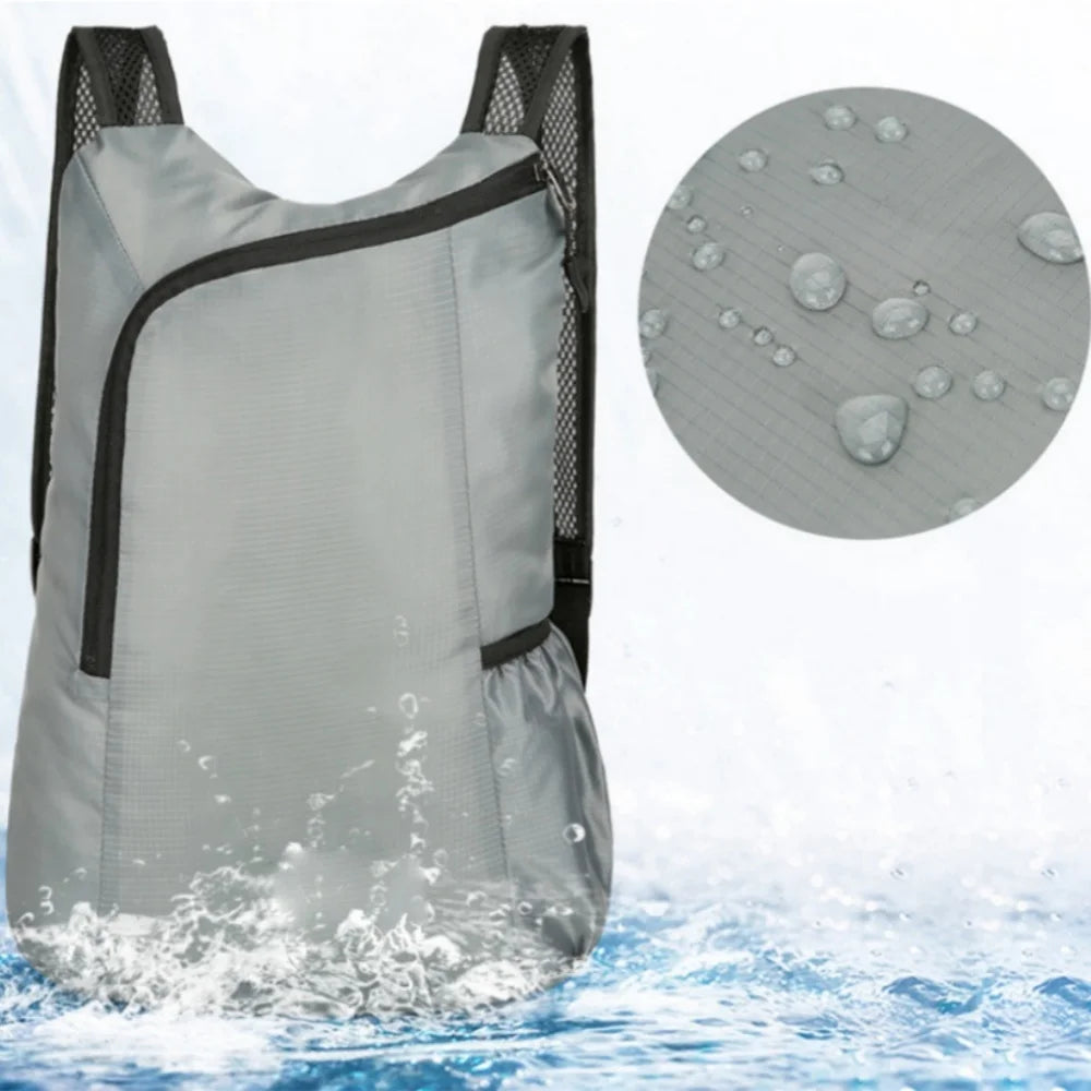 Ultra-Thin Waterproof Nylon Backpack Foldable Hiking Camping Backpack Ultra-Lightweight Packable Cycling Backpack for Men And Wo Oasis Select