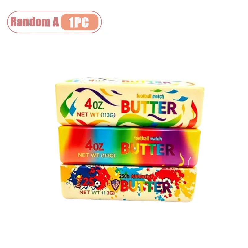 Slow Rise Squishy Butter Bar Football Fidget Toy – 1–10 Pack