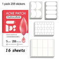 Large Hydrocolloid Pimple Patches – Face & Body Acne Dots Acne Pimple Patches Oasis Select 208pcs-pink