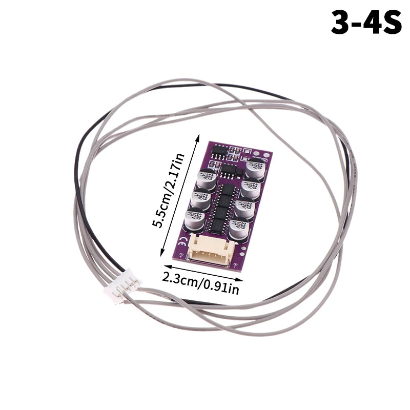 3S 4S 5S 6S 1.2A Lithium Battery Active Equalization Board High Precision Low Heating High Current Capacitive For Energy Trans Oasis Select A1
