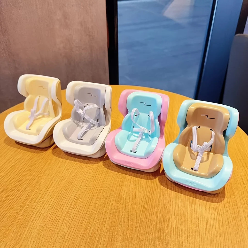 Suitable for 17.02-19.81cm doll car seats, car mini chair holders, compatible with LABUBU doll seats Oasis Select