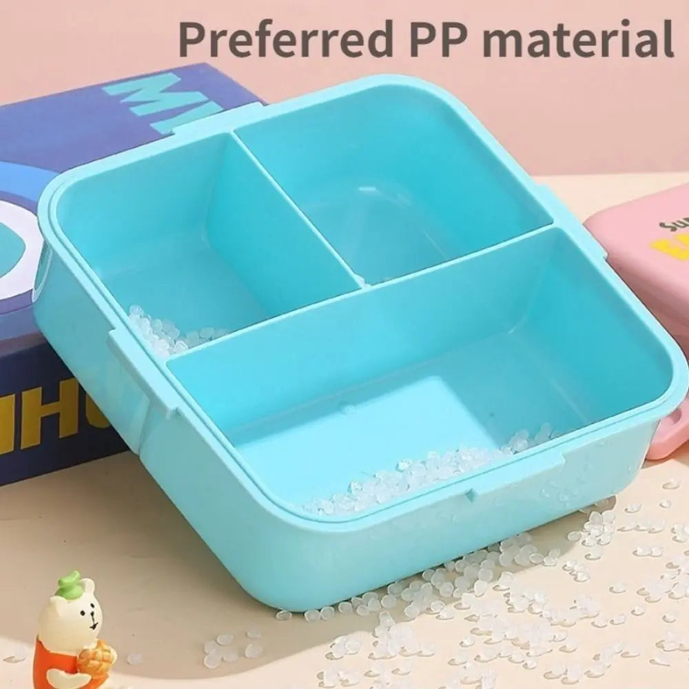 1660ml Dinosaur Lunch Box Plastic Cartoon Bento Box Sealed Double Layer Microwave Lunch Box For Kids Oasis Select