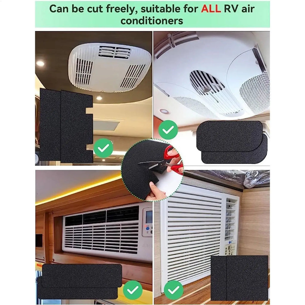 High Density Car Air Conditioner Activated Carbon Foam Filter Purifier Universal Water Filter Sheet Cooker Hood Extractor Filter Oasis Select