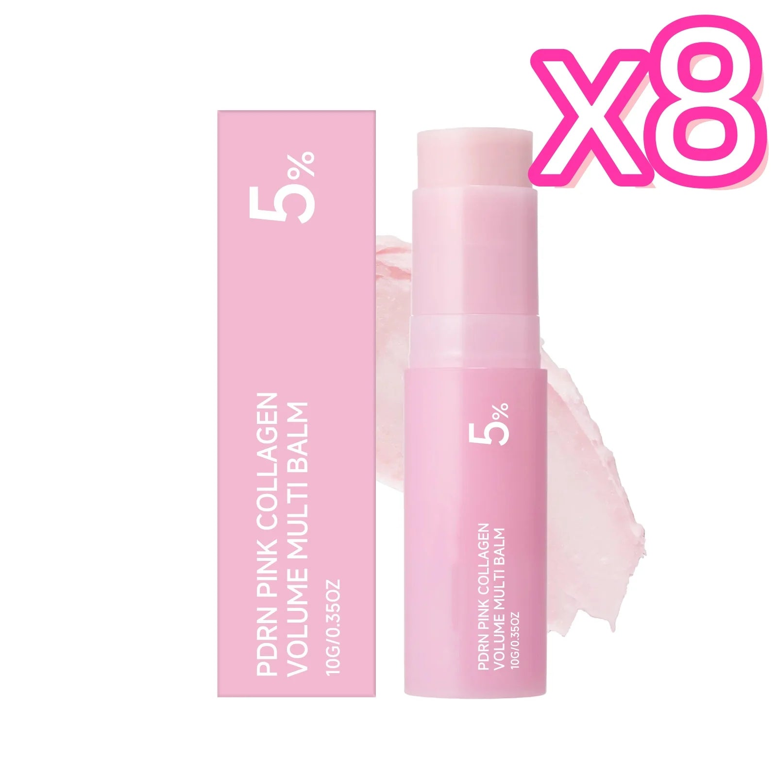 Collagen PDRN Multi Balm Stick – Hydrate, Firm & Smooth Multi Balm Stick Oasis Select 10g Boxed x 8