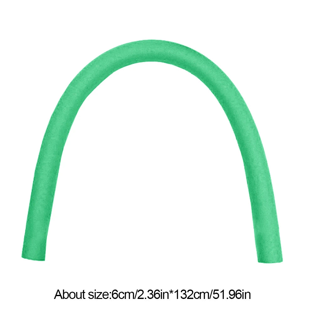 Flexible EPE Swimming Pool Noodle, Water Float Buoyancy Stick for Adults Kids, Summer Swim Learning Aid Tool Oasis Select Green Hollow