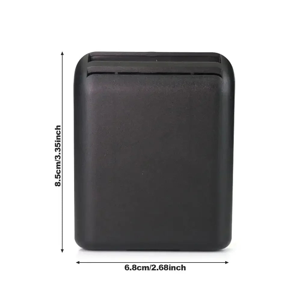 Multifunction Car Organizer Auto Seat Crevice Card Ticket Storage Box Bracket Stand Universal Car Accessories Interior 6.8x8.5cm Oasis Select