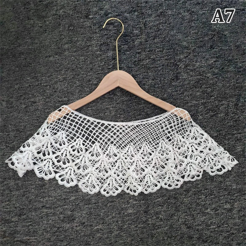 Women Knit Hollow Out Shawl Wrap Wedding Bridal Evening Dress Lace Shawl Wedding Sunflower Lace Scarf Shrug Cape Poncho Oasis Select A7