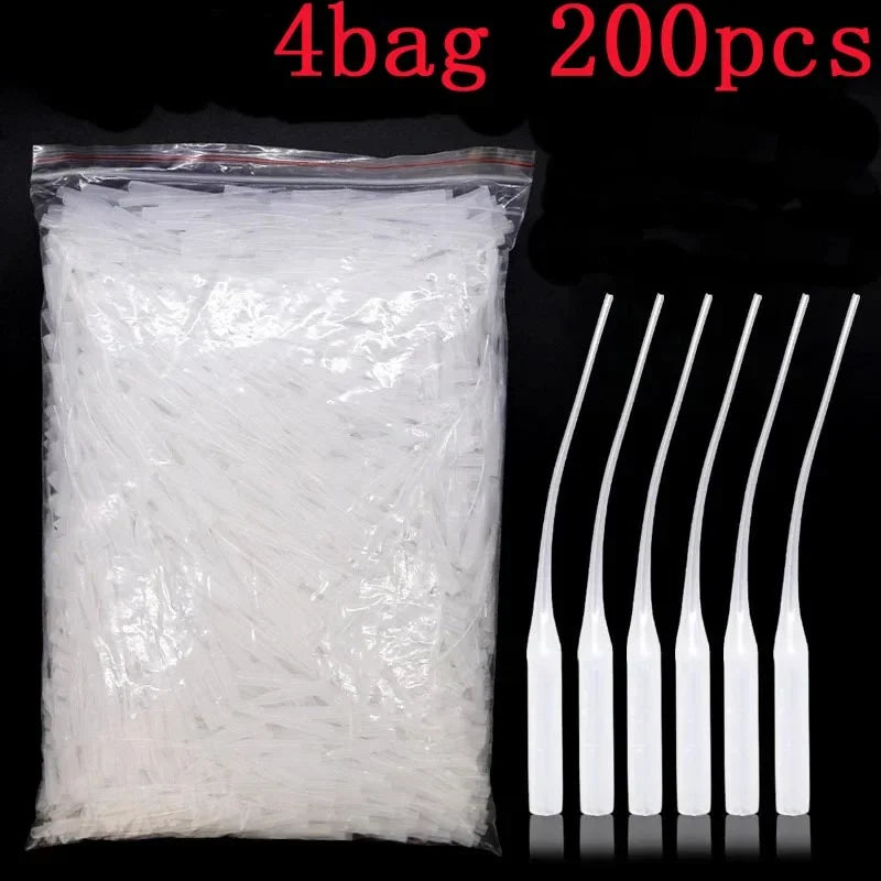 100pcs CA Glue Micro-Tips | Precision Applicator for Crafts Glue Applicator Tips Oasis Select 4bag 200pcs